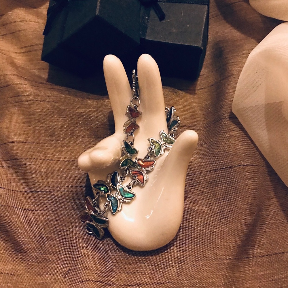 Different Colors Butterfly Bracelet